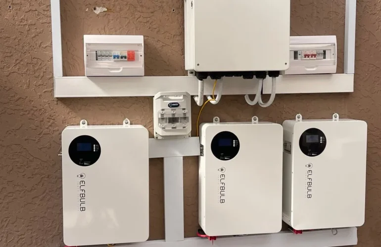 48V wall mounted lithium battery