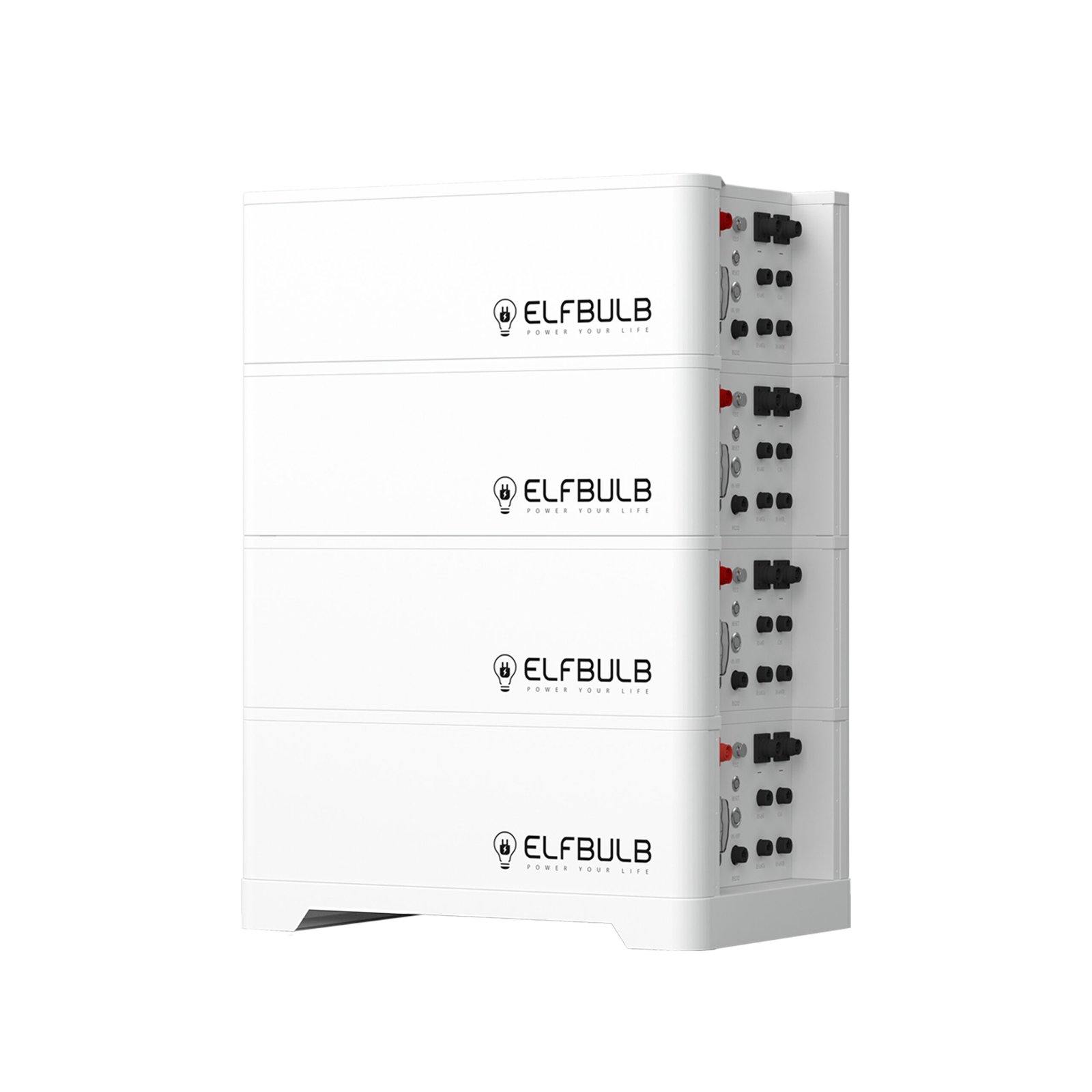 IP55 Waterproof LiFePO4 5kWh To 76kWh Battery With UL Breaker2