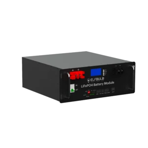 Rack Mounted LiFePO4 Battery 25.6V 51.2V 100AH 200AH 5kWh 10kWh